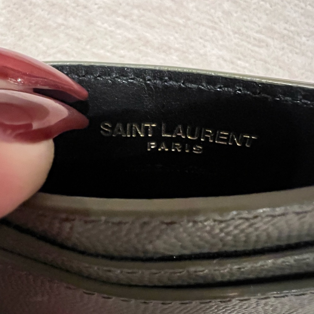 Saint Laurent Paris Leather Wallet